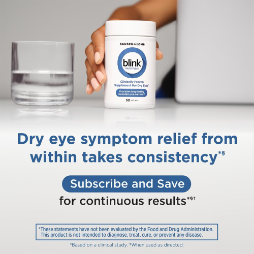 Eye Health Supplement for Dry Eye Relief, Hydration & Visual Comfort Support | Lutein, Zeaxanthin & Vitamin Formula Softgels (50 Count)