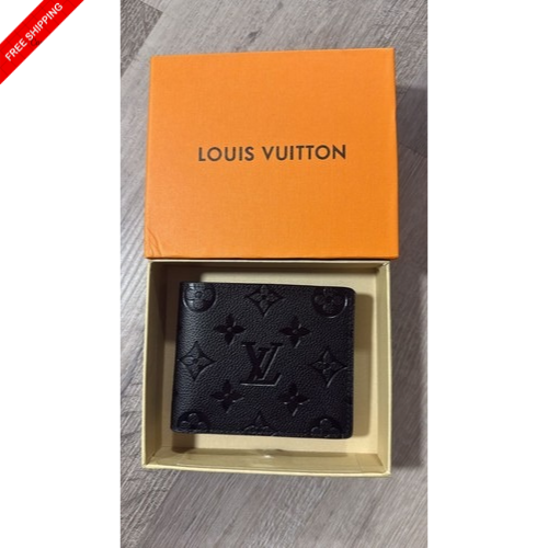 Louis Vuitton Multiple Monogram Eslipse Canvas Black Men’s Wallet Free Shipping