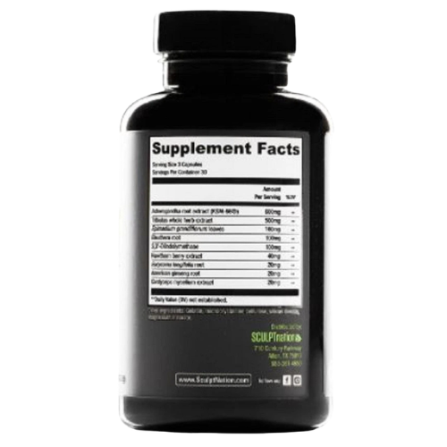 Men’s Testosterone Support Supplement for Muscle Growth, Strength, Energy & Performance | Fitness & Vitality Formula Capsules