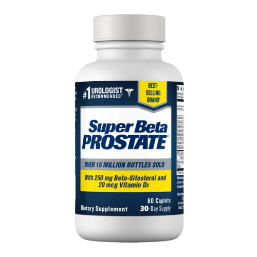 Prostate Health Support Supplement with Beta-Sitosterol & Vitamin D3 for Urinary Flow & Men’s Wellness | Daily Softgel Formula (60 Count)