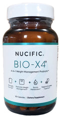 Bio-X4 Nucific Probiotic All Natural Weight Loss Metabolism Boost Best Bio x4