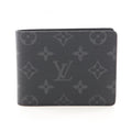 LOUIS VUITTON Portefeuille Multiple wallet M61695 Monogram eclipse Black LV