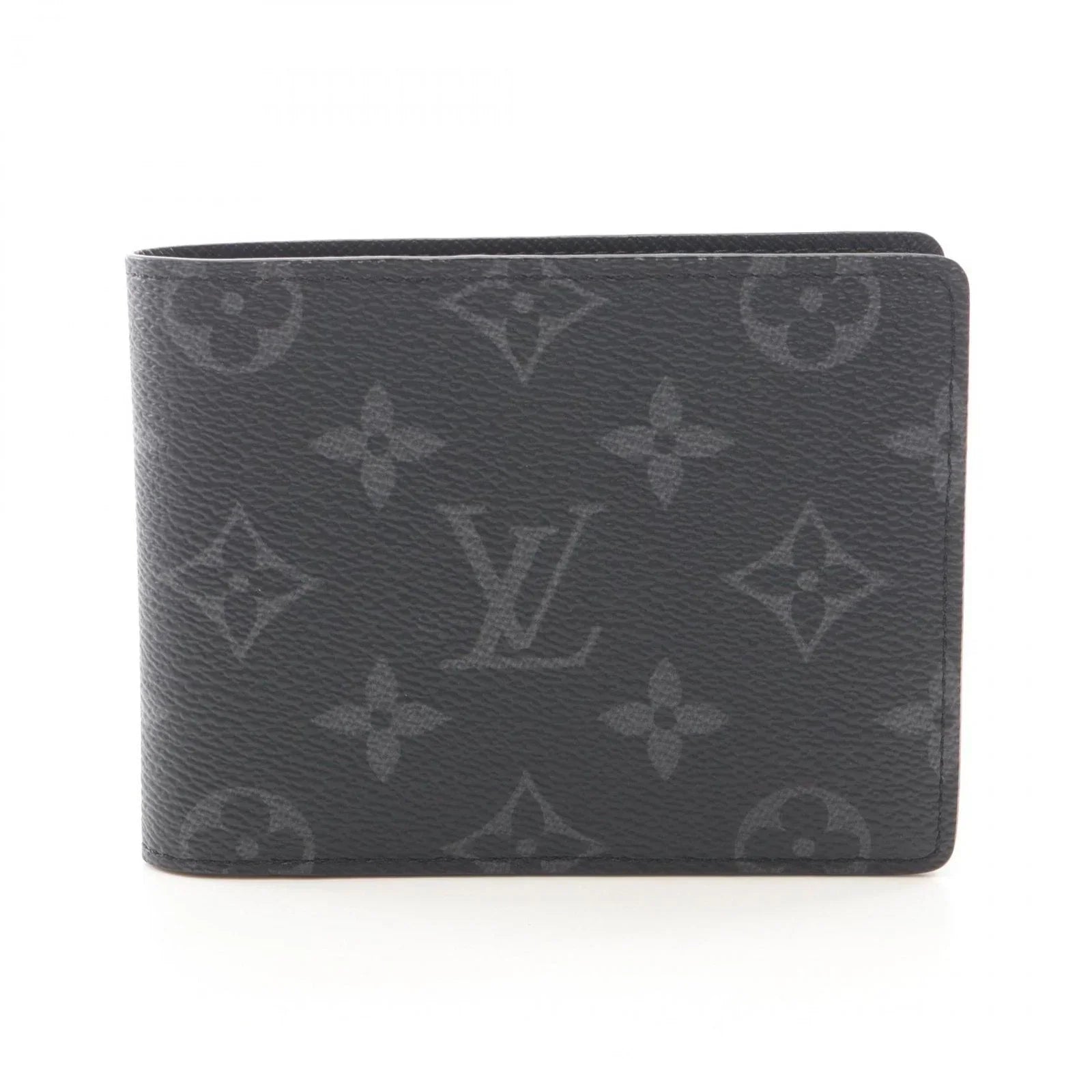 LOUIS VUITTON Portefeuille Multiple wallet M61695 Monogram eclipse Black LV