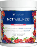 MCT Wellness Powder for Energy, Ketone Production & Brain Support | Raspberry Medley Metabolic Health Supplement