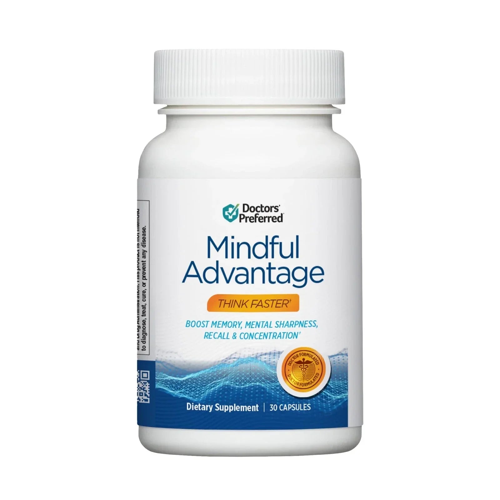 DOCTORS PREFERRED Mindful Advantage Brain Supplements for Memory and Focus