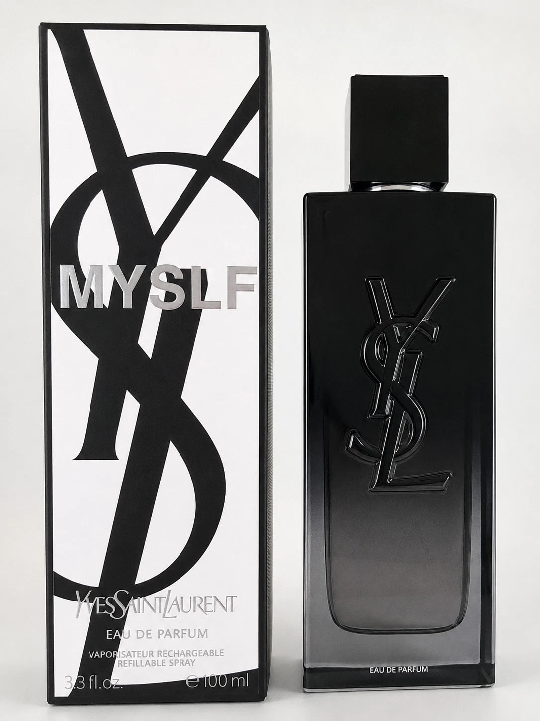 Yves Saint Laurent MYSLF Eau de Parfum 100ml 3.3 oz Refillable Spray Men New