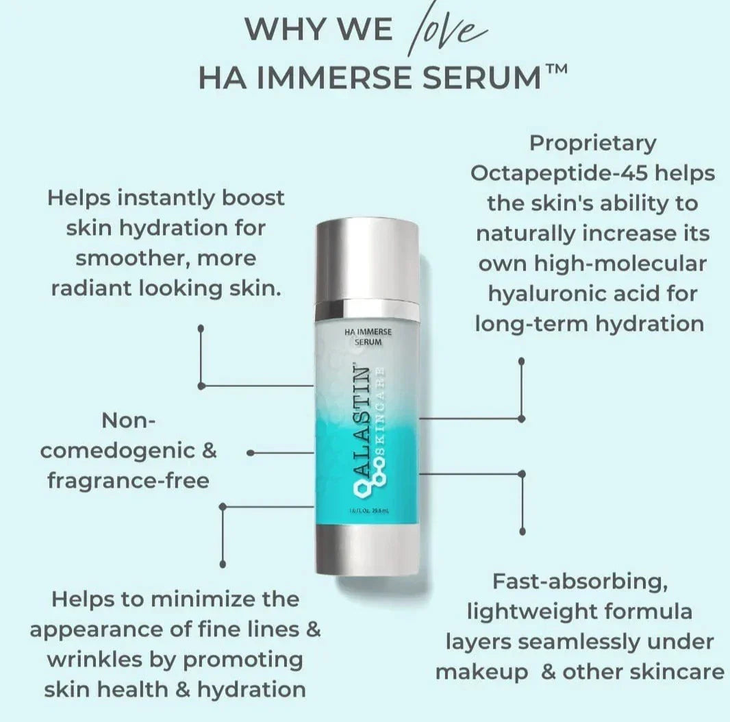 Alastin Skincare HA Immerse Hydrating Serum 29.6ml
