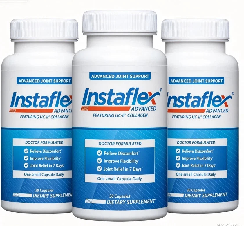 Pack of 3 Instaflex Advanced Joint Support Doctor Formulated 30 Capsules new