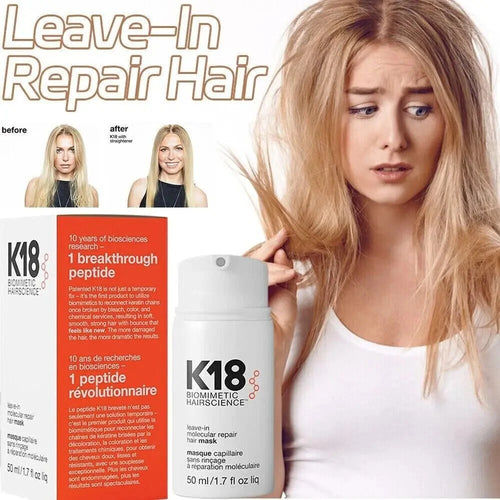 50ml K18 Leave-In Molecular Repair Hair Mask Conditioner For All Hair Types new