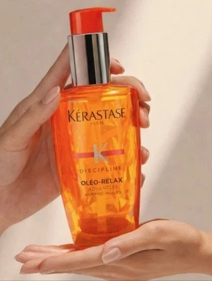NEW Kerastase Discipline Oleo Relax Advanced Hair Smoothing Oil 3.4oz /100ml