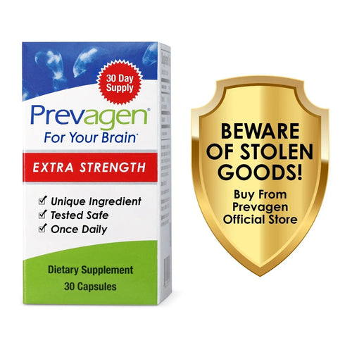 4 Pack  Prevagen Extra Strength 20mg Capsules - 30 Count -  (60-Day Supply)