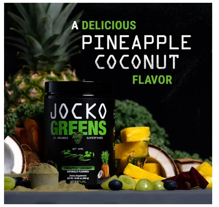 Jocko Fuel Daily Greens Powder – Organic Superfood for Gut Health, 30 Servings