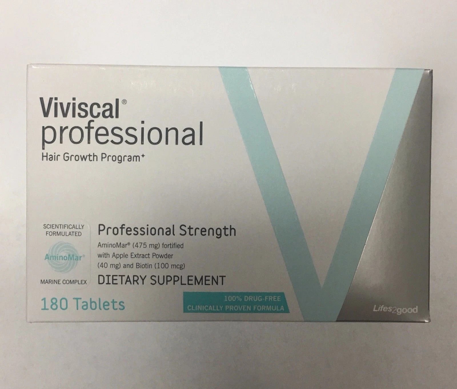 Hair Growth Support Tablets – Professional Strength Formula, 180 Count